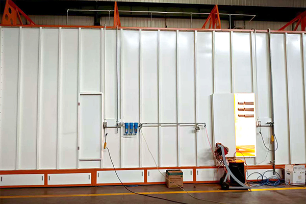 powder coating plant oven