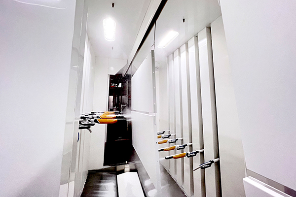 powder coating booth process