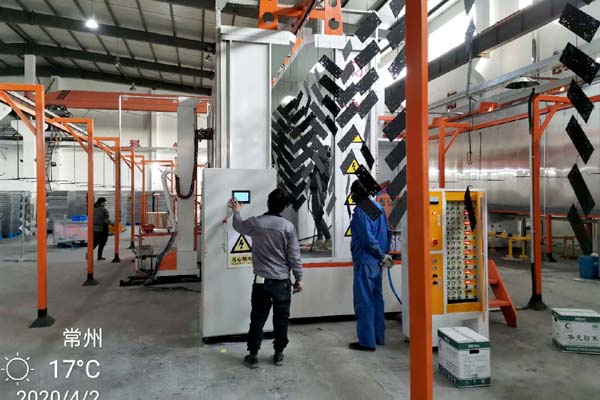 powder coating line equipment