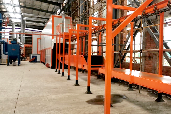 powder coating line made in china