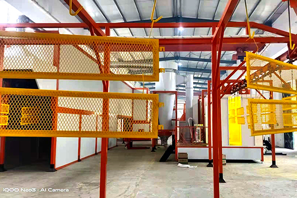 powder coating line china