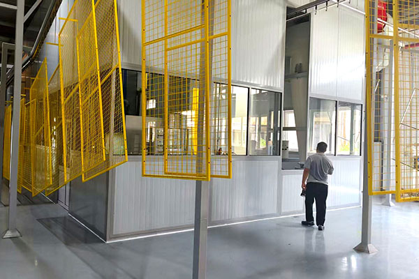 powder coating line