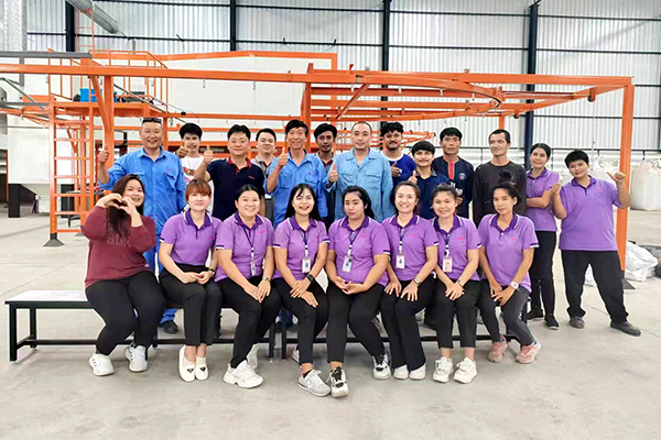 powder coating line