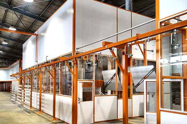 powder coating line