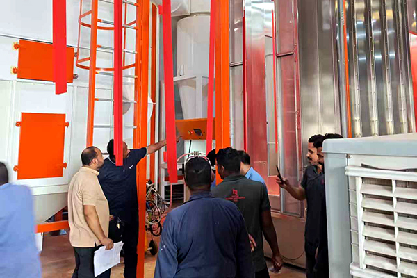 powder coating line