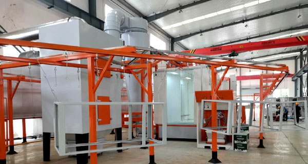 powder coating booth