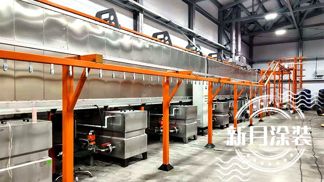 Powder coating system pretreatment equipment