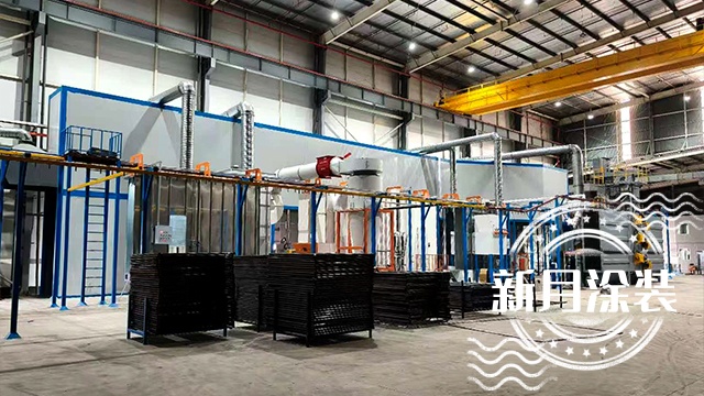 Vietnam powder coating line was put into production