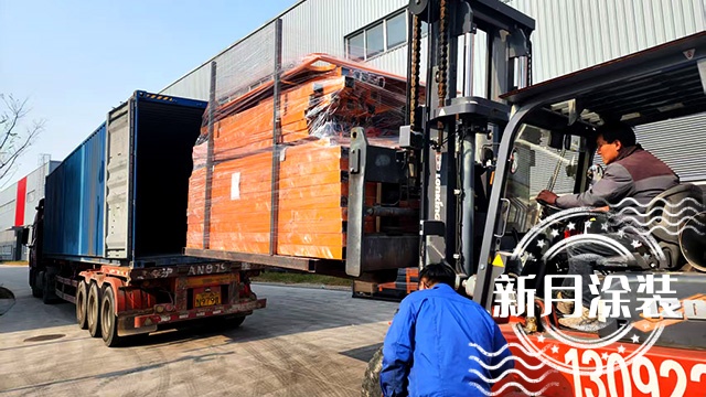 Powder coating production line shipped to Belarus