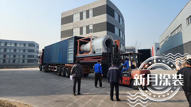 Powder coating production line shipped to Belarus