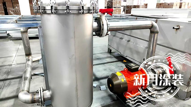 U tijeku je instalacija linije za predtretman za praškasto premazivanje