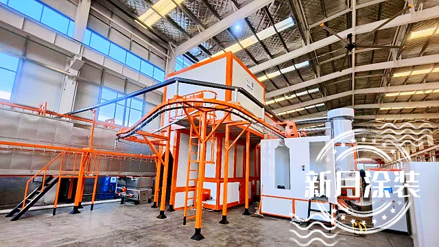Export Switchgear Coating Line Under Commissioning